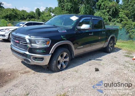 2020 Ram 1500 Laramie из США, поврежденный, VIN 1C6SRFJM5LN302501